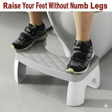 Non-slip Toilet Step Stool Squatty-Potty Bathroom Squat Chairs Furniture