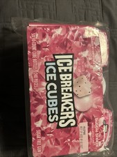 ICE BREAKERS ICE CUBES Bubble Breeze Sugar Free Chewing Gum 40 Count Pack of 6