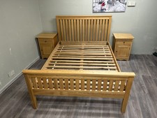 Oak Furniture Land Double Bed  (can Deliver Locally)