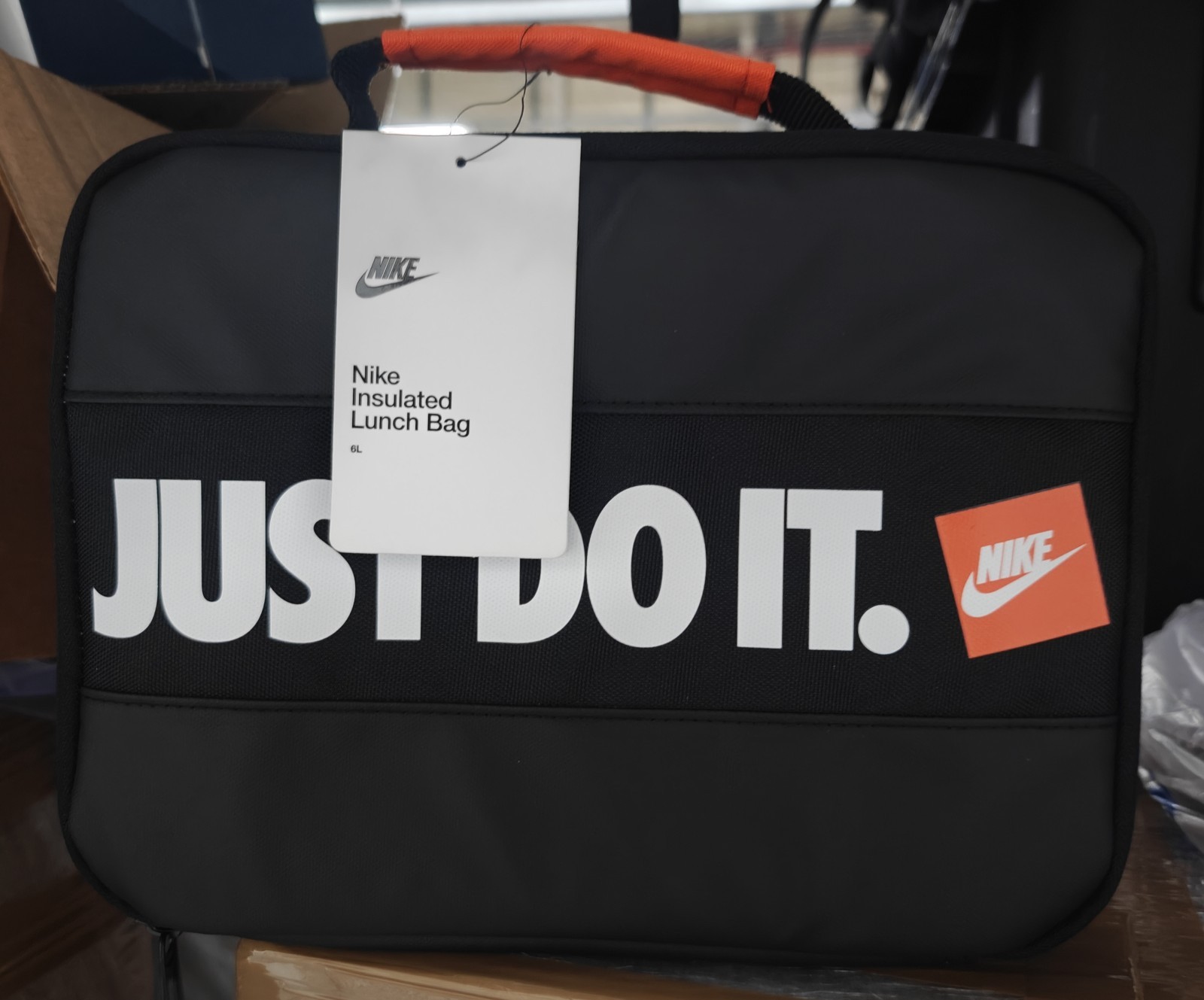 Nike Just Do It Bumper Sticker Fuel Pack Lunch Box Insulated