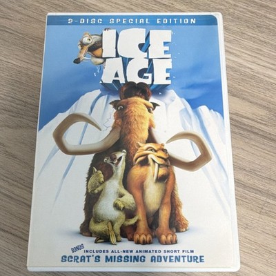 Ice Age DVD 2002 2-Disc Special Edition Scrats Missing Adventure