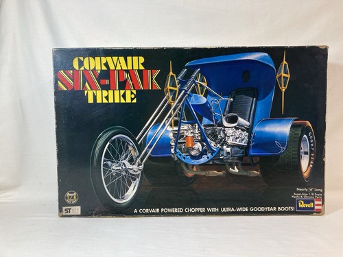 [1823] Revell 1/8 Scale Corvair "SIX-PAK" Trike # H-1221
