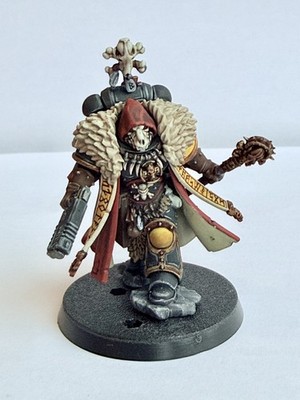Warhammer 40K Space Wolves Marines Wolf Priest Painted