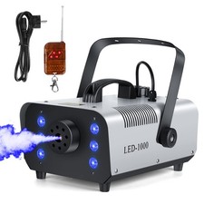 DMX 1000W Fog Machine with Wireless Remote Control,Smoke  Haze Machine with ...