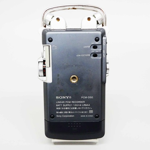 Sony Linear PCM Registratore PCM-D50 4 GB Giappone Usato - Foto 3 di 11