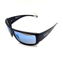 Smith Guide  s Choice XL ChromaPop Blue Mirror Polarized Matte Black Sunglasses