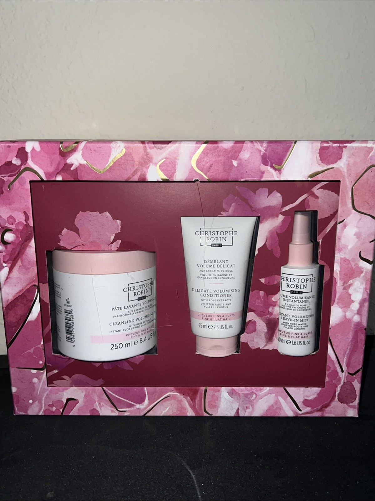 Christophe Robin Dreamy Volume Ritual Gift Set NIB