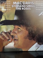 Mac Davis Vinyl &ldquo;Stop And Smell The Roses&rdquo; Preowned PRICE ENDS 2/7/26