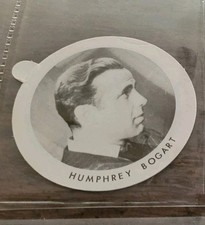 NM Humphrey Bogart Dixies Ice Cream Lid
