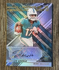 Jaylen Waddle 2021 Panini XR Luminous Endorsements Rookie Auto /99 Dolphins READ