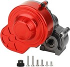 All Metal Complete Gearbox Transmission with Motor Gears for Red-titanium
