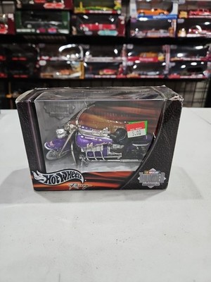 New Hot Wheels Racing NASCAR Thunder Rides #14 Purple Harrah's Motorcycle 55729