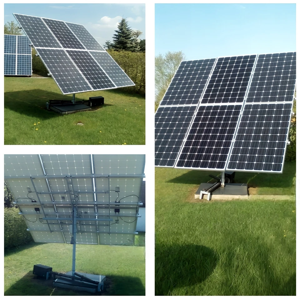 Sonnennachführung Bauanleitung! Nachführanlage Solarkraftwerk Solartracker Modul - Bild 2 von 4