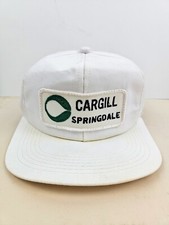 Vintage K PRODUCTS USA MADE Cargill Springdale farm Patch Trucker Hat Snapback