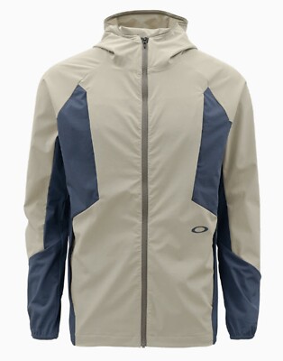 OAKLEY Men ENHANCE Active 1.0 Jackets Hoody Gray Casual Top Jacket FOA4068887B5