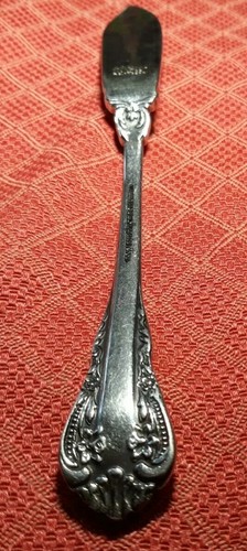 F B Rogers IMPERIAL ROSE Butter Knife Server STAINLESS STEEL Japan FLATWARE - Picture 3 of 11