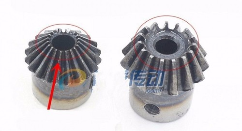 Motor Bevel Gear 1.0 Mod 20 dientes 90° diámetro de emparejamiento 5/6/6.35/8 mm engranaje biselado x1 pieza - Imagen 5 de 5