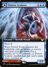 MTG Borderless Strixhaven: School of Mages STX Torrent Sculptor MINT