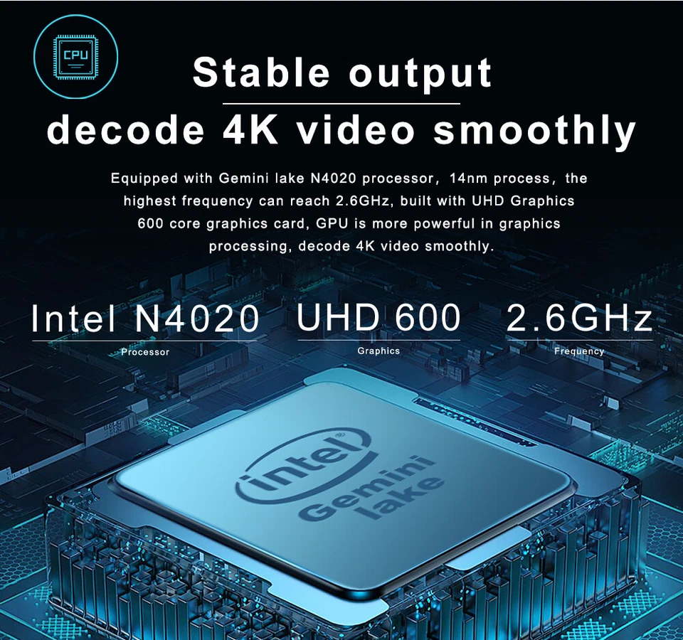 CHUWI - 13.3" Laptop - Intel Celeron 2.8GH- 8GB Memory - 256GB SSD - HDMI Silver - Image 2 of 4