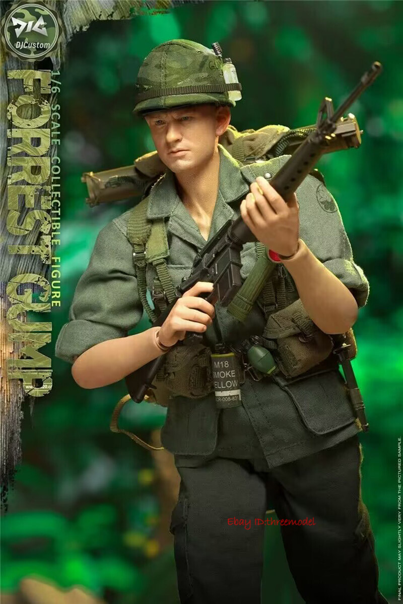 DJ-CUSTOM DJ-16008 1/6 Vietnam War Gump in Vietnam Soldier Forest
