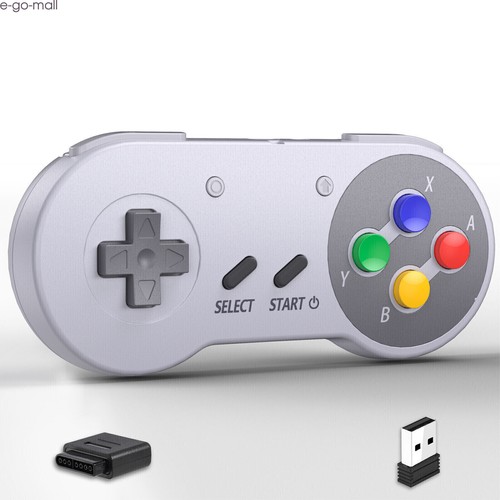 2.4G Wireless SNES Switch Controller for Nintendo Switch /OLED PC Windows MAC - Afbeelding 7 van 24