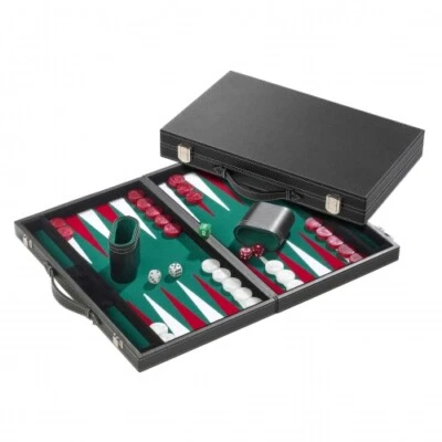 Backgammon - Koffer - Vaios - Kunstleder - gross - Bild 1 von 4
