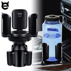 Car Cup Holder Expander Adapter Universal For Large Bottles Mugs 