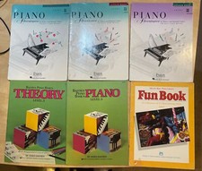 Piano Adventures Level 3A 3B Lesson Theory Performance Fun 6 books Keyboard