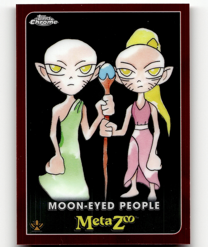 Base - MetaZoo Moon-Eyed People Topps Chrome Series 0 #44 Bronze - Imagen 1 de 2