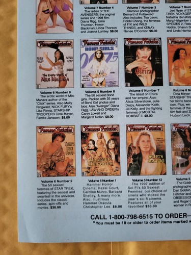Femme Fatales 1992 CFQ Media, Many available, Pick yours. Excellent condition! - Picture 470 of 698