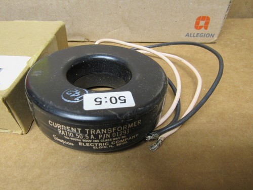 Current Transformer Ratio 50:5 A PN 01293 Simpson - Picture 3 of 7