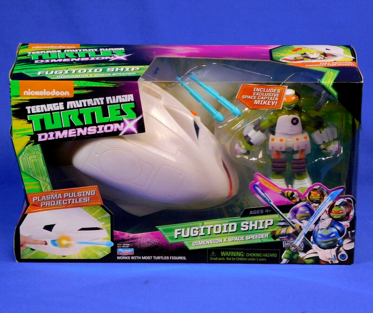 TEENAGE MUTANT NINJA TURTLES DIMENSION X FUGITOID SHIP SPACE