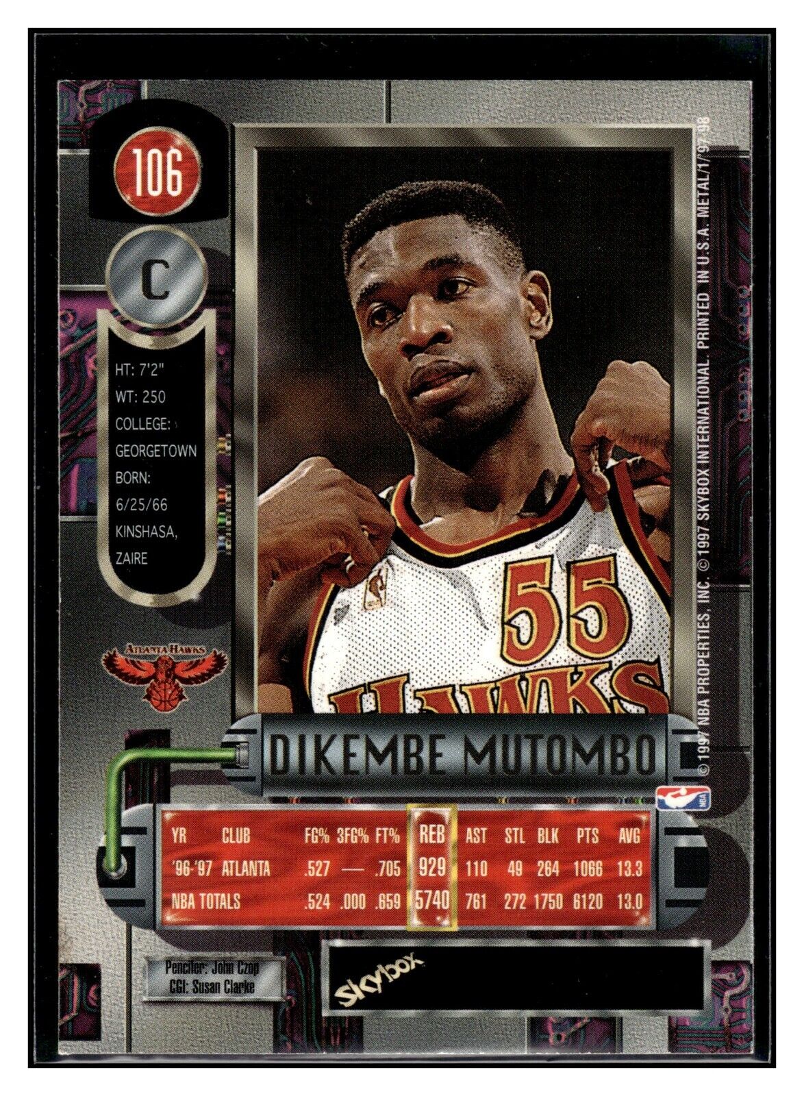 1997-98 Skybox Metal Universe Basketball - Pick Your Card - Complete The Set - Picture 133 of 148