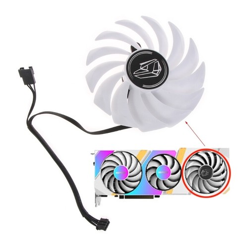 for Colorful 3080 3070 3060 89/75mm 4Pin 12V VGA Fan Graphics Card Cooling - Afbeelding 5 van 10