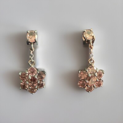 Stauer Ohrringe Rosegold Vermeil Granat 5 kt