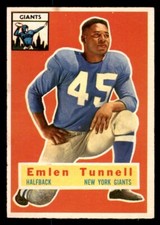 1956 Topps Football #17 Emlen Tunnell NM *e3