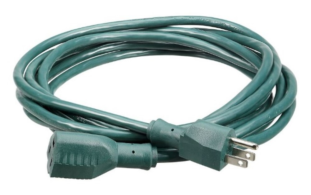 JobSmart WJ2316G15GN 16 Gauge Extension Cord 15 ft. Green 682470412127