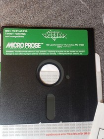 GUNSHIP MSX2 + Airborne Ranger VTG Games IBM/Tandy Comp. MICRO PROSE