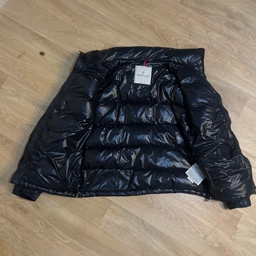 MONCLER jacket Down WINTER Puffer Down Coat KIDS boys Padded blue navy Size 11y - Picture 4 of 24