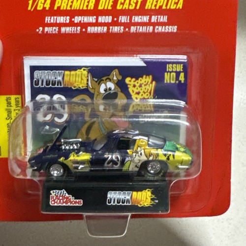 Racing Champions 1/64 Stock Rods #4, Robert Pressley #29 Scooby-Doo '63 Corvette - Picture 6 of 7
