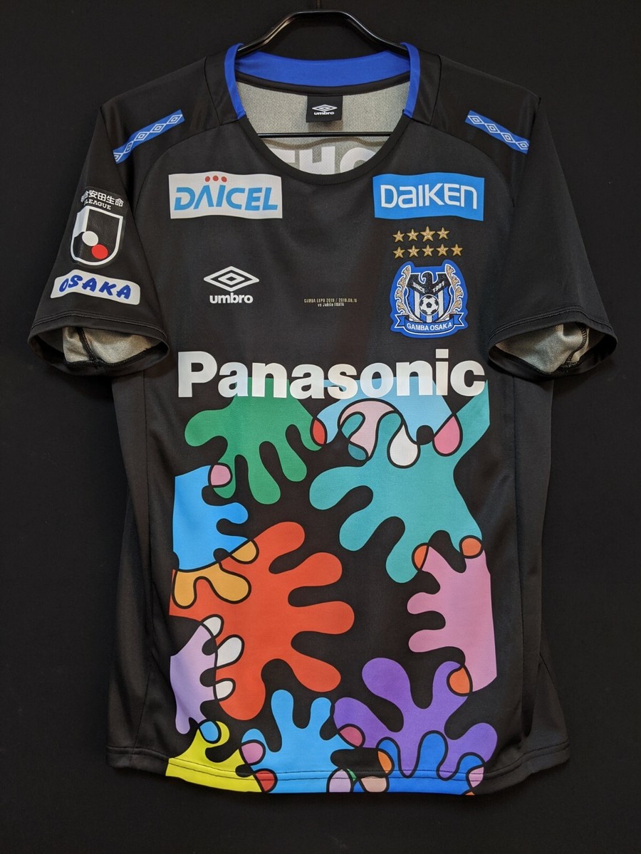 【美品・早い者勝ち】ガンバ大阪LOOSE SOCCER JERSEY GAMBA Gamba Osaka 2025 Hummel Loose Soccer Jersey - Football Shirt