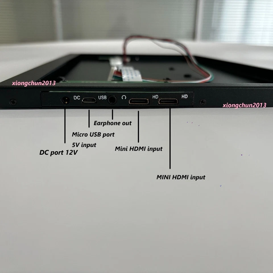 for B156HAN08 1920×1080 15.6" EDP LED 2 mini HDMI controller board + Metal case - Bild 4 von 4