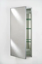 Afina Broadway 15" Single Door Frameless Medicine Cabinet - SD1530RBRDPE