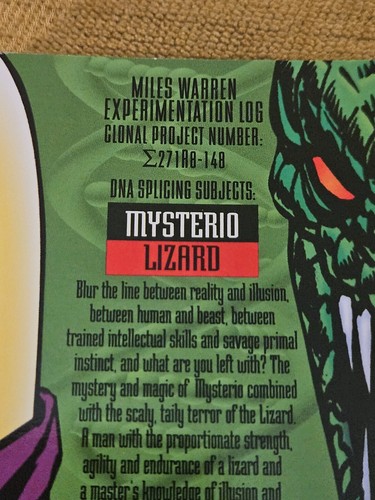 Marvel Fleer Ultra Spider-Man Myzary 1995 Trading Card #148 - Bild 9 von 10