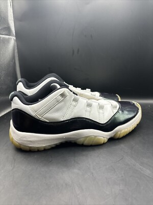 Nike Air Jordan 11 Retro Low White/Black-Emerald Rise 528895-145