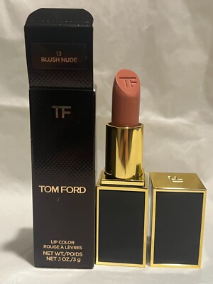 Tom Ford Lip Color Lipstick #13 BLUSH NUDE -  0.1 Oz. / 3 g