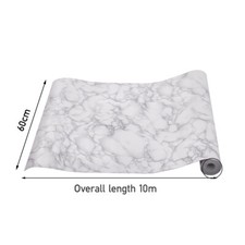 10m Floor Paper Rolls Grey Wooden Effect Self Adhesive Vinyl Flooring Kitchen UK