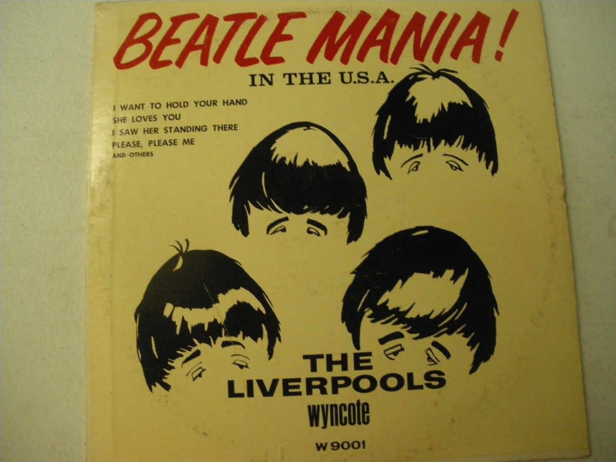 The Liverpools - Beatle Mania! In The USA - 1964 Mono Vinyl
