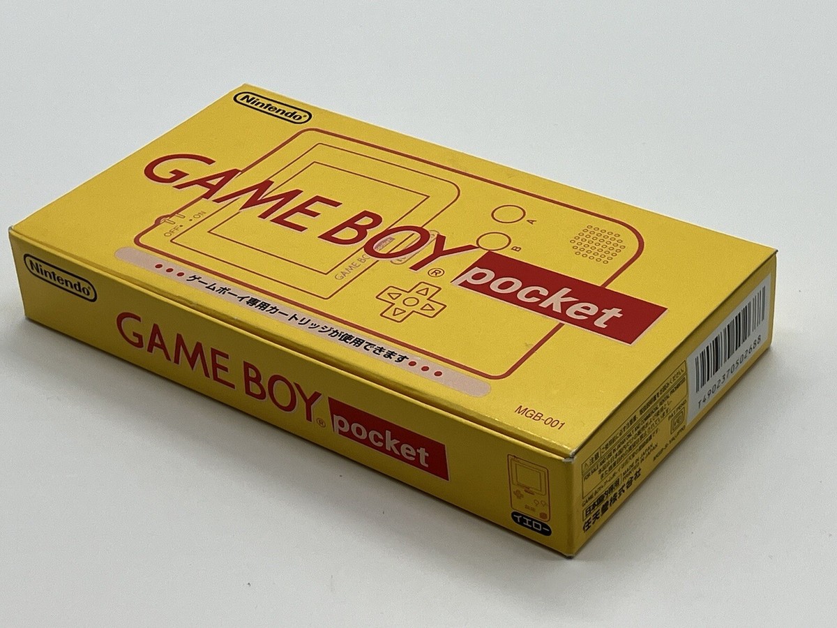 Nintendo Game Boy Pocket Yellow Pokémon Special Pikachu Edition Yellow