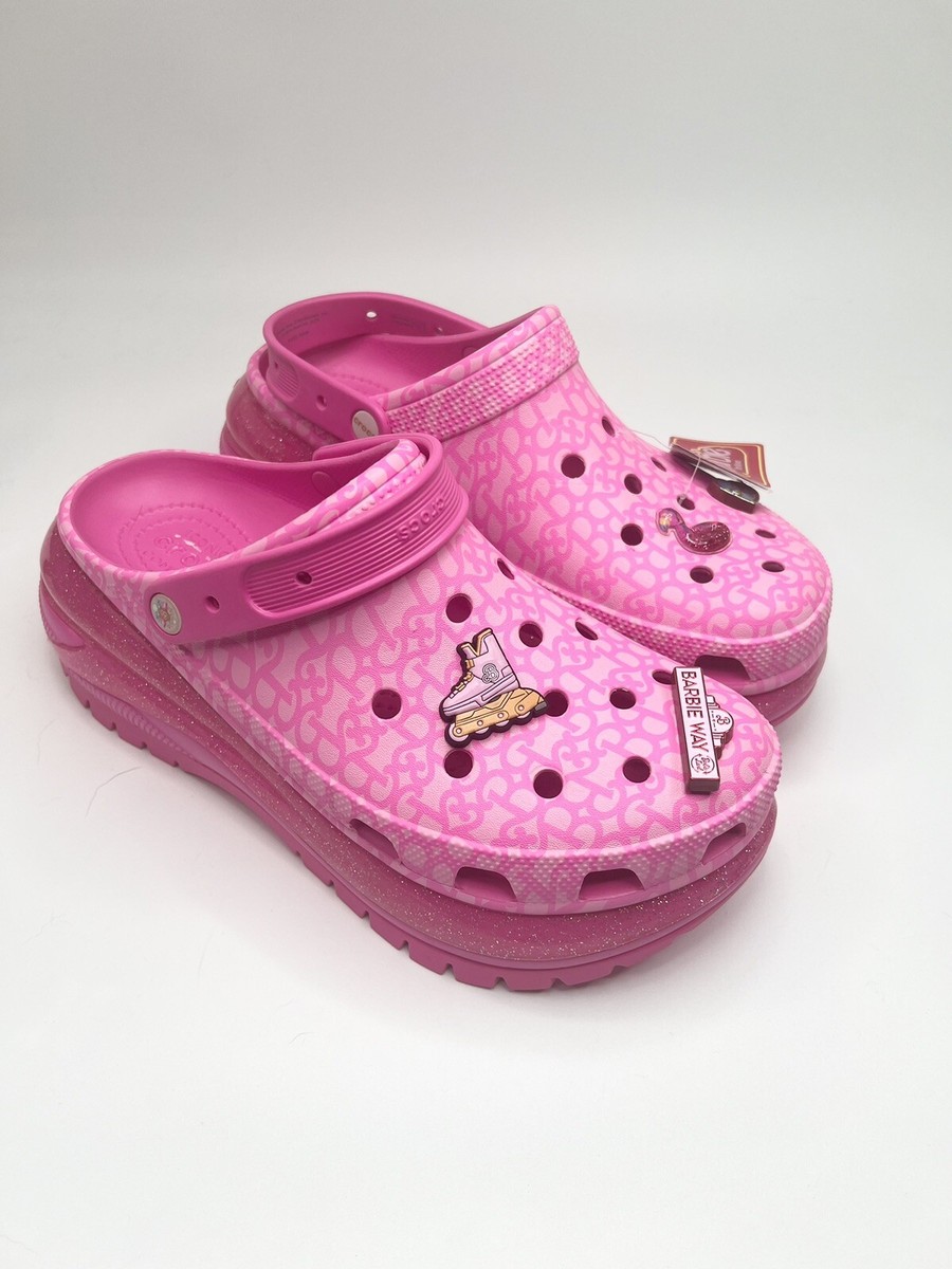 Crocs Barbie The Movie Mega Crush Clog Electric Men's Size